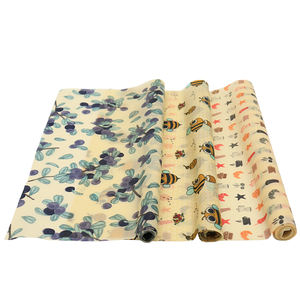 OEM toptan Wrap sarı çiçek balmumu rulo çeşitli 3 paket çevre dostu kullanımlık balmumu gıda sarar - Product Image 6