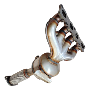 Convertidor Catalítico Euro II Marca YueYang de Acero Inoxidable para Fiesta 2011-2016 L4 1.6L E8Z-5G232-A - Product Image 2