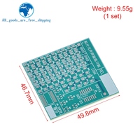 Kit de pratique de soudure SMT SMD pour carte de circuit imprimé DIY TZT, kit de formation aux compétences électroniques, 77 composants