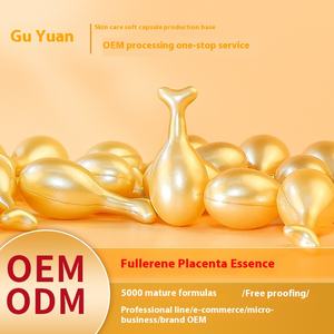 OEM Fullerene <span class=keywords><strong>Placenta</strong></span> infusi Beauty Liquid Vitamin C untuk Essence kapsul untuk wajah anti-penuaan mencerahkan dan melembabkan Ski - Product Image 5