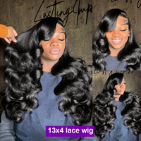 2025 Double Drawn brut cheveux vietnamiens lâche vague de corps perruque cuticule aligné fournisseur réputé acheter en vrac sans colle dentelle frontale perruque