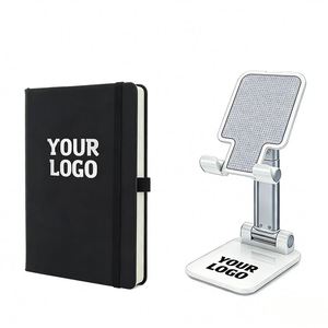 Wholesale <b>A6</b> Pu for Promo Business Gift Hard Cover Laser Engraved Unique Journal Notebook With Custom Logo - Product Image 1