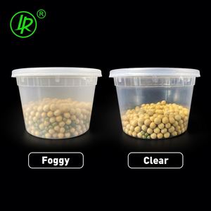 Recipientes para Almacenamiento de Alimentos con Tapas de 8oz, 12oz, 16oz, 24oz, 32oz, Vasos Transparentes para Congelador, Libres de BPA, Herméticos, Redondos, para Preparación de Comidas - Product Image 3
