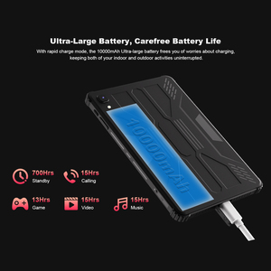 Thâm quyến OEM wt101 4 gam GPS không thấm nước IP67 ánh sáng mặt trời có thể đọc được 1000nits 10.1 inch RFID <span class=keywords><strong>Reader</strong></span> công nghiệp Android gồ ghề máy tính bảng - Product Image 3