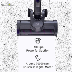 Meilleur aspirateur sans fil portable 2-en-1, aspirateur-bâton sans fil, appareils électroménagers du fabricant - Product Image 5