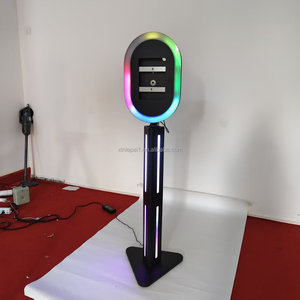 Meilleur choix 2025 : Coque de photomaton <span class=keywords><strong>pour</strong></span> <span class=keywords><strong>iPad</strong></span> avec éclairage LED d'appoint, anneau lumineux portable, photomaton manuel <span class=keywords><strong>pour</strong></span> <span class=keywords><strong>iPad</strong></span> de luxe avec <span class=keywords><strong>imprimante</strong></span> - Product Image 3