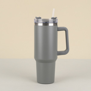 Gobelet isotherme en acier inoxydable de 40 oz – Garde au chaud et au froid – <span class=keywords><strong>Tasse</strong></span> de voyage portable – Bouteille d'eau pour enfants, sportifs et animaux – Idéal pour la publicité et Noël - Product Image 2