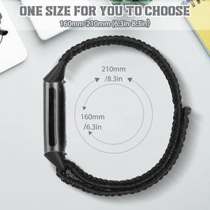 Bracelets <span class=keywords><strong>de</strong></span> <span class=keywords><strong>montre</strong></span> en nylon réglables pour <span class=keywords><strong>Fitbit</strong></span> <span class=keywords><strong>Charge</strong></span> 6/<span class=keywords><strong>Fitbit</strong></span> <span class=keywords><strong>Charge</strong></span> 5 bracelets - Product Image 4