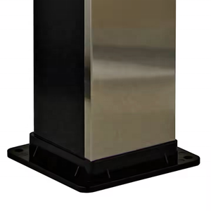 Kangrun สแตนเลส KR706 40L สไตล์ใหม่ทนทานเคลือบนิกเกิลพลังงานแสงอาทิตย์ทรงสี่เหลี่ยมสระน้ำกลางแจ้งฝักบัวในสวน - Product Image 5