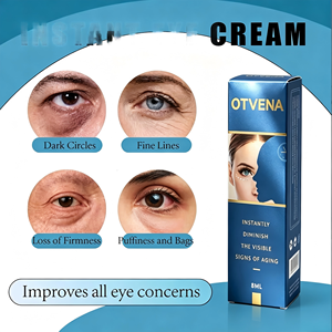 OTVENA <span class=keywords><strong>Crème</strong></span> Contour des Yeux <span class=keywords><strong>Anti</strong></span>-<span class=keywords><strong>Rides</strong></span> Best-Seller Effet Lifting Réduit les Poches Sous les Yeux Effet Instantané Améliore les Cernes 8ml - Product Image 1