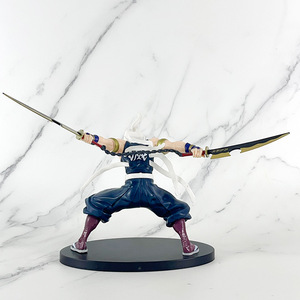 5 Styles Manga <span class=keywords><strong>Figurine</strong></span> Statues Mugen Train Battle Ver. Uzui Tengen Kanroji <span class=keywords><strong>Mitsuri</strong></span> dessin animé Figura PVC Anime Figure jouets - Product Image 6