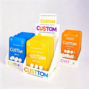 Caja de Regalo Personalizada con Diseño de Chirismos, Caja de Papel Plegable <span class=keywords><strong>para</strong></span> Exhibición, Caja de Embalaje <span class=keywords><strong>para</strong></span> Dulces, Bocadillos, Alimentos y Chocolate - Product Image 5