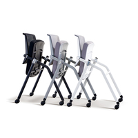 Nouvelle chaise d'entraînement de pied de retenue de conférence de conception avec la tablette d'écriture pour la salle de formation ou la salle de conférence