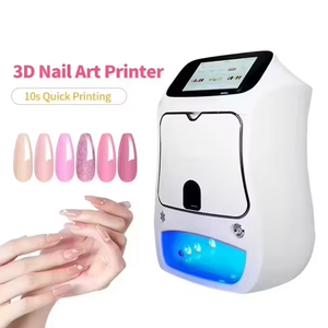 Professional Luminous Electric Fully Automatic Intelligent 3D Nail Art <b>Printer</b> Machine Finger ABS Bluetooth/<b>WiFi</b> 110V/220V LCD - Product Image 4
