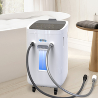 Générateur de Bain à Hydrogène PEM 450ml, Générateur de Gaz Brun 300ml, Machine d'Inhalation d'Hydrogène Pur, Spa Multifonctionnel à Hydrogène