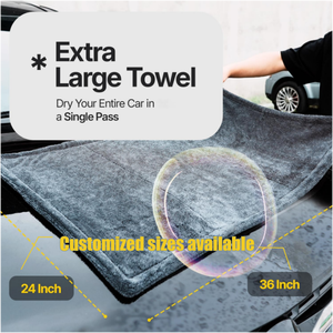 ผ้าเช็ดรถ ผ้าไมโครไฟเบอร์ ชุดผ้าไมโครไฟเบอร์ ผ้าเช็ดล้างรถ ผ้าทำความสะอาดไมโครไฟเบอร์ ผ้าเช็ดรถแห้งเร็ว อุปกรณ์ทำความสะอาดรถยนต์ - Product Image 5