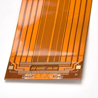 Cable Plano FPC de Doble Capa OEM, Alta Resistencia a la Flexión, PCB Flexible de Doble Cara, Ultrafino, FR4, Certificado ISO, para Electrónica de Consumo Interna