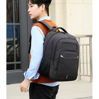 Sac à dos d'affaires personnalisé grande capacité pour ordinateur portable, sac à dos de voyage extérieur étanche avec port de chargement USB