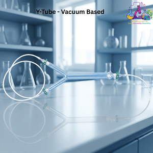 Tubo en Y de Vidrio Borosilicato Modificado con Sistema de Vacío para Tubos con Longitud de Brazo de 180 mm - Product Image 2