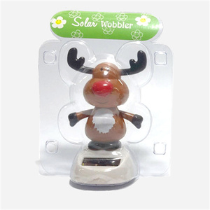 Wholesale Custom Make Own Design Car Ornament Swing Flower Butterfly Duck Figure Powered <strong>Solar</strong> <strong>Dancing</strong> <strong>Toys</strong> - Product Image 3