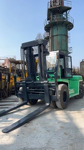 Used Diesel Forklift Mitsubishi 15TON 12TON 7TON Original Japan Port Machine Offroad 2/3 Stage Mast Hot Selling Good Condition - Product Image 5
