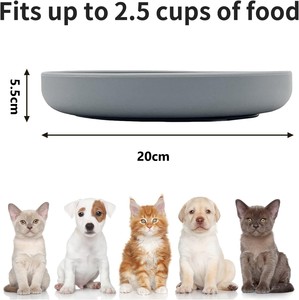 Grand, moyen et petit chien alimentation pour animaux de compagnie avec ventouse pour éviter l'étouffement et la contrariété grand bol de nourriture lente en silicone pour animaux de compagnie grand - Product Image 6