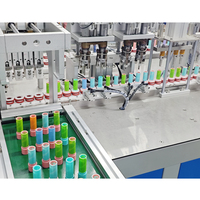 Machine d'assemblage automatique de rouges à lèvres QFW 4000 PCS/H haute capacité - Ligne de production contrôlée par PLC