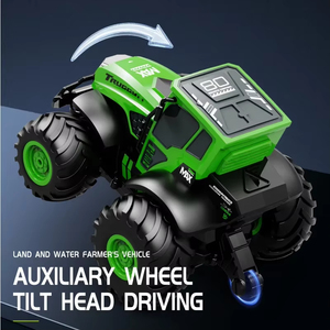 Tracteur télécommandé Farmer Car 2.4G avec remorque, modèle <span class=keywords><strong>de</strong></span> camion <span class=keywords><strong>de</strong></span> <span class=keywords><strong>chantier</strong></span> <span class=keywords><strong>de</strong></span> simulation RC, machine <span class=keywords><strong>de</strong></span> travail du sol - Product Image 6