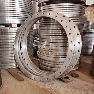 ASME B16.5 EN1092 JIS DIN Geschmiedete Flansche | MS A105 Q235 RF FF Klasse 150 PN10 16 - Product Image 3