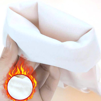 Gants en nitrile blancs semi-transparents doublés floqués pour la protection industrielle, domestique, le nettoyage et la manipulation des aliments