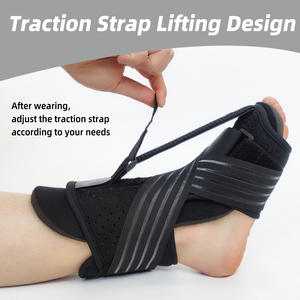 Fasciite plantaire soulagement de la douleur soutien de la cheville levage goutte attelle de pied pour la marche dorsale nuit attelle tendon d'achille civière - Product Image 3