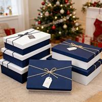 Boîte cadeau de luxe écologique en carton rigide de 2 mm avec fermeture magnétique et poignée pour foulards en soie, cosmétiques, soins de la peau, bougies et artisanat
