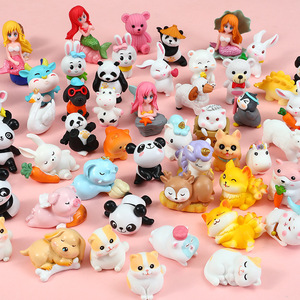 Nouvelle marée créative boîte de jeu poupée grand dessin animé animal sac modèle décoration de table chanceux cadeau d'anniversaire jouets sacs aveugles - Product Image 2