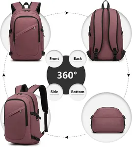 Custom Large Capacity Anti Theft Water Resistant Computer Backpack Mochila School Usb Charging Port Laptop Backpack