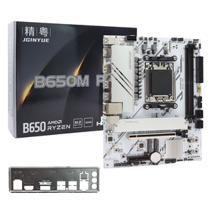 JGINYUE B650M برو atam5 لوحة أم جديدة لسطح المكتب للألعاب مزدوجة dddr5 و MHz + MHz واجهة ساتا تدعم 64 جيجابايت رام - Product Image 1