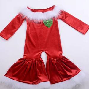 Vestido de diseño lindo para niñas de 2 a 10 años, disfraz de Papá Noel para bebés, traje de fiesta navideña para niñas. - Product Image 6
