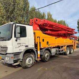 Camión Hormigonera Usado PUTZMEISTER M46-5RZ MERCEDES BENZ 4141 con Bomba - Product Image 2