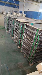 Commercial Food Grade Stainless Steel Multi-Tier Drying Cart Four-Wheel <b>Trolley</b> Rust-Resistant Dehydrating Rack - Product Image 4