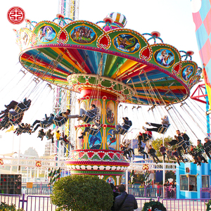Manèges de fête foraine, parc d'attractions pour enfants, manège rotatif, balançoire volante pour enfants - Product Image 4