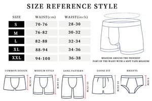 Caleçons Boxers Tricotés en Coton et Élasthanne pour Hommes, Anti-Bactériens, Respirants, Bords Renforcés, Taille Mi-Haute, Motif Caoutchouc en Relief, Personnalisables - Product Image 2
