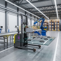 Nouveau chariot élévateur de 800 kg avec ventouses électriques pour le levage de panneaux de verre, de fenêtres et de modules solaires
