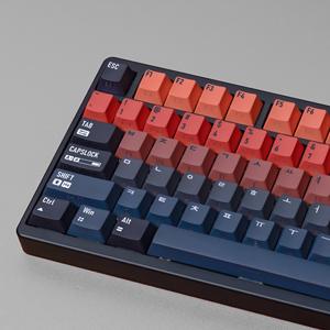 HZGAMER Original Ensemble complet de touches de <span class=keywords><strong>clavier</strong></span> mécanique PBT translucide double face Coréen Allemand Européen Petit - Product Image 3