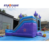 Location de fête à bas prix pour enfants et adultes Château gonflable de saut Maison gonflable commerciale Combo de toboggan gonflable pour videur