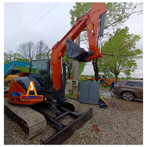 รถขุดขนาดเล็ก Hitachi Zaxis 55 มือสองจากญี่ปุ่น น้ำหนัก 5.5 ตัน รุ่น Zx55/zx55u/zx55us/zx55usr พร้อมเครื่องยนต์และมอเตอร์ สายพานยาง  ขาย - Product Image 1