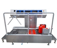 Station d'hygiène botte épurateur Machine nettoyage automatique des mains désinfection contrôle d'accès pour l'usine alimentaire HE-HCDS20 électrique