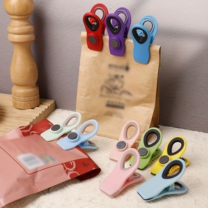 प्रचार व्यापार उपहार शिल्प स्मारिका प्लास्टिक रेफ्रिजरेटर मैग्नेट पेपर स्नैक फ्रिज क्लैंप क्लिप - Product Image 1