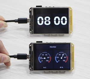 En stock, écran tactile original LILYGO T-HMI ESP32-S3 de 2,8 pouces, carte d'affichage ST7789 LCD, 16 Mo de mémoire flash, module WiFi - Product Image 3