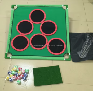 <span class=keywords><strong>Mini</strong></span> taille arrière-cour Velcro <span class=keywords><strong>jeu</strong></span> <span class=keywords><strong>de</strong></span> <span class=keywords><strong>golf</strong></span> ensemble Chipping Cornhole jeux avec club et balles collantes pour les golfeurs pelouse - Product Image 4