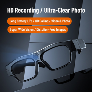Smart <b>Glasses</b> XV18 8MP <b>Camera</b> With Audio Recording For Cycling And Daily Use - Product Image 1