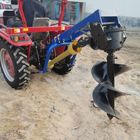 Machine à fossés à boîte de vitesses 60 CV, suspension trois points, utilisation numérique pour terres agricoles, drainage d'eau propre, fossés